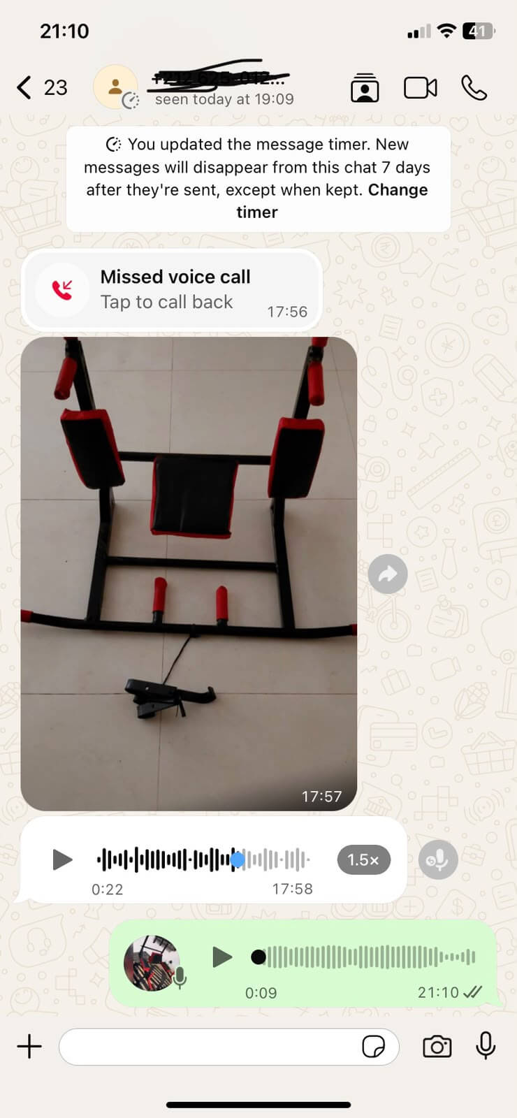 رأي زبون توصل بطلب CalisPro Barfix
