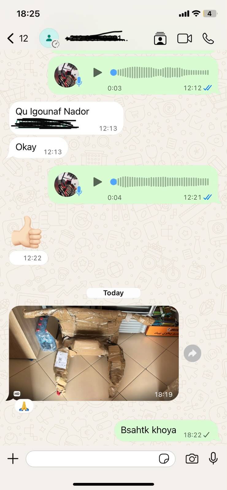 رأي زبون توصل بطلب CalisPro Barfix